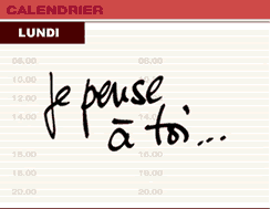     c est  mon calendrier